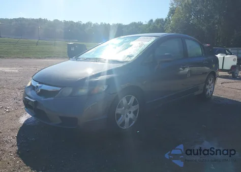 2010 Honda Civic Lx from USA, damaged, VIN 2HGFA1F53AH536150